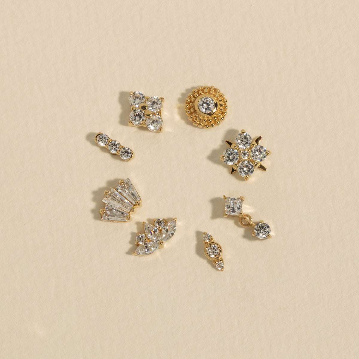 Sparkly Tiny Stud Earrings 2.5mm – J&CO Jewellery