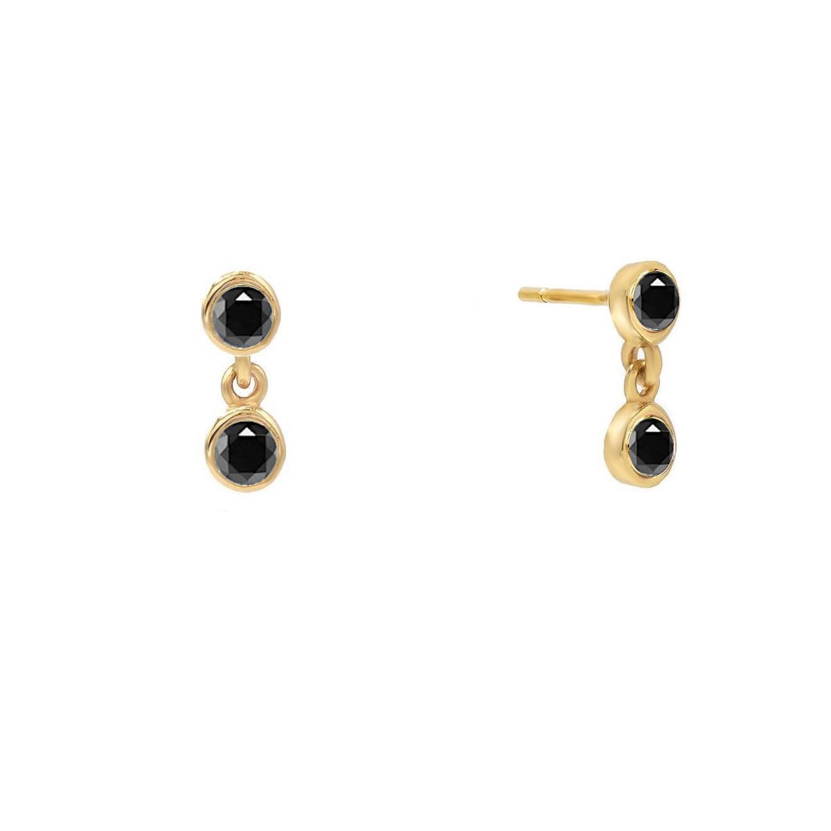 Mini Bezel Stud Earrings – J&CO Jewellery