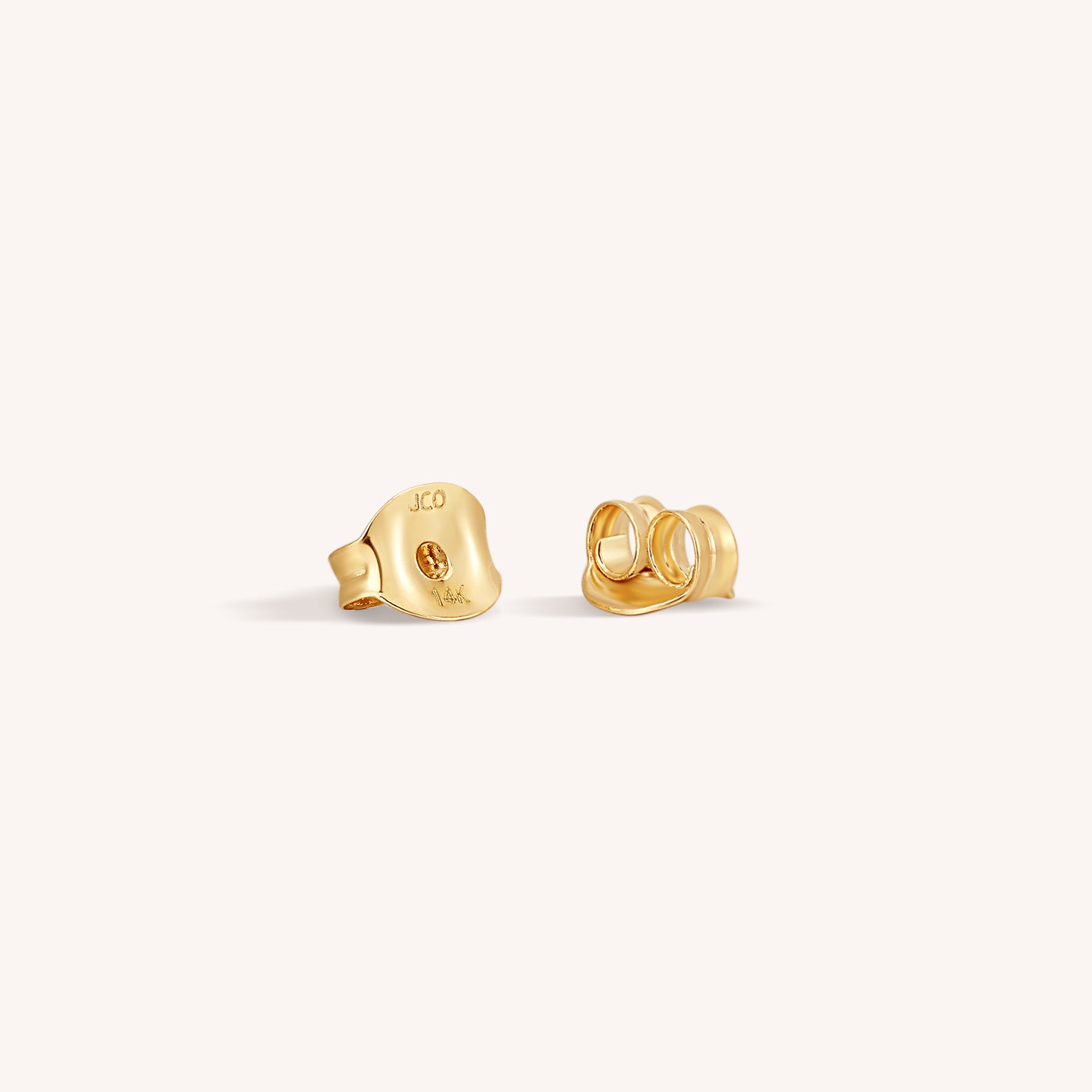 14K Gold Tiny Diamond Studs – Baby Gold