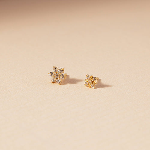 Luscious Flower Stud Earrings – J&CO Jewellery