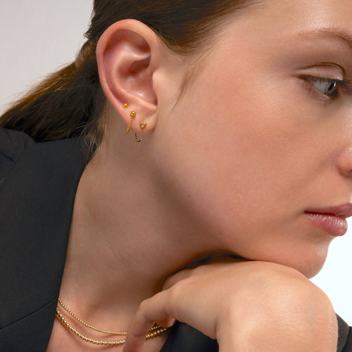 Ball Chain Earrings