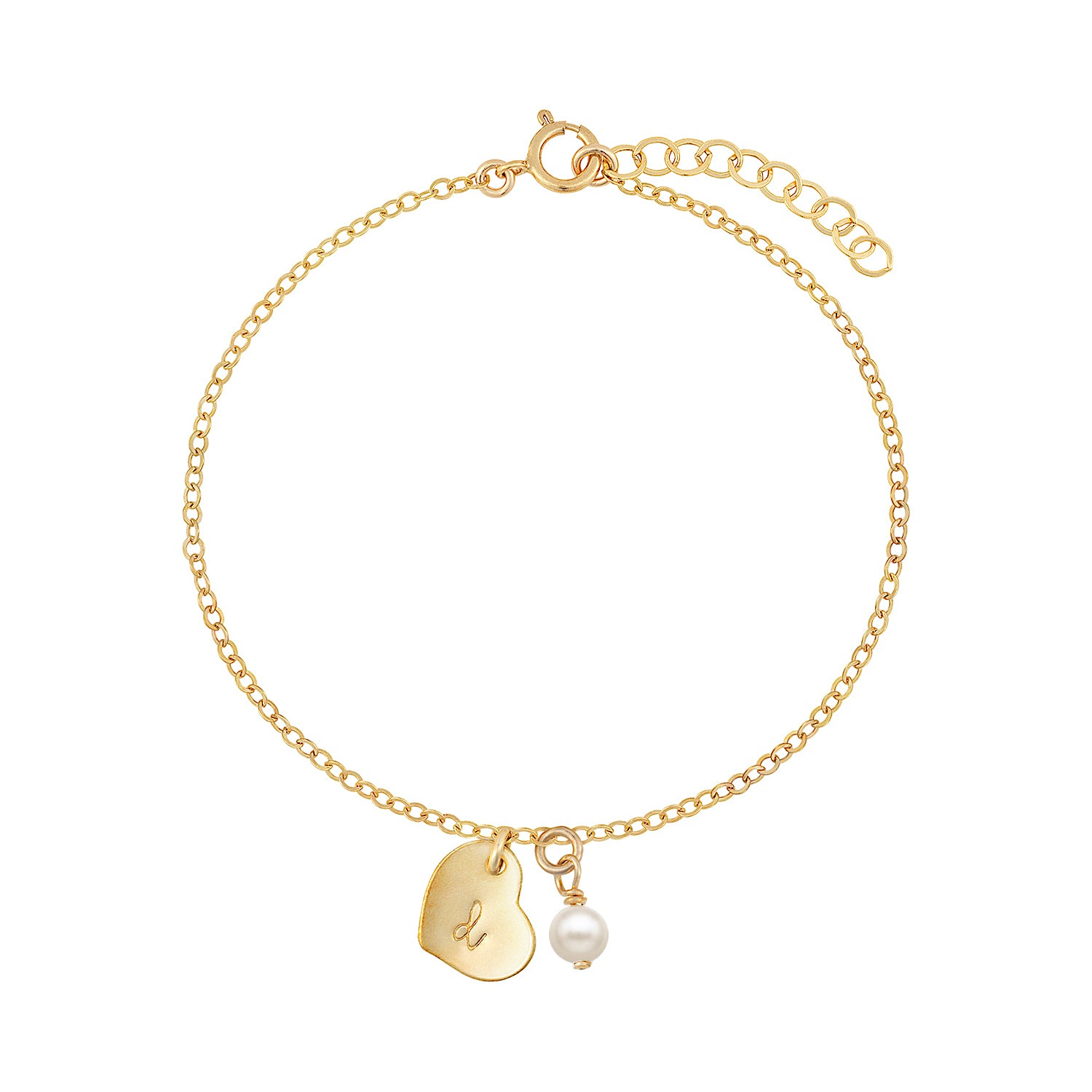 18kt yellow gold Love Letter Z pavé diamond bracelet