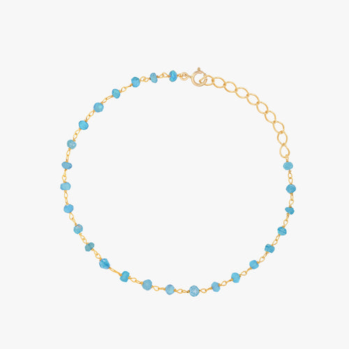 Turquoise Rosary Bracelet