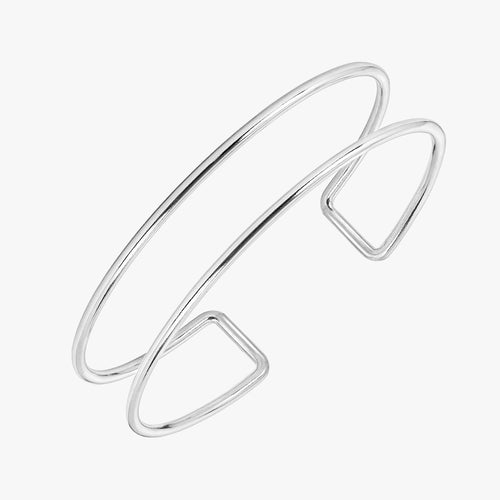 Dreamy Double Band Cuff Bangle