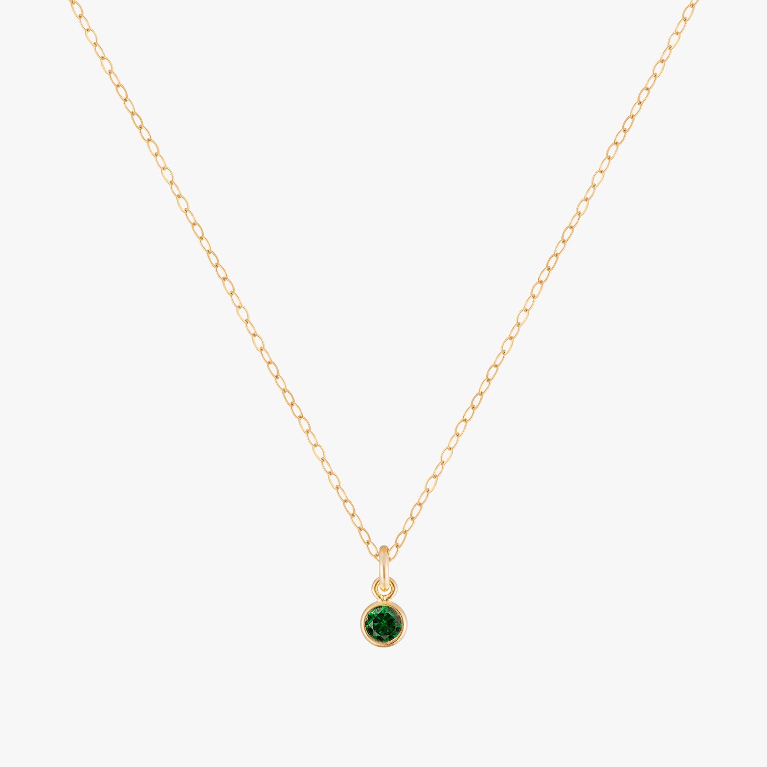 Little Emerald Choker Necklace