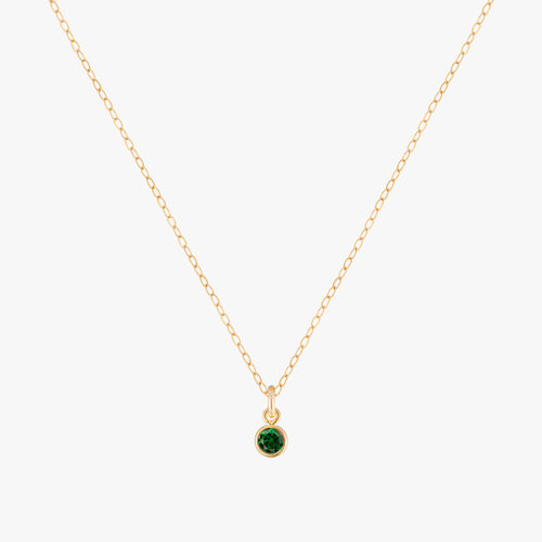 Little Emerald Choker Necklace