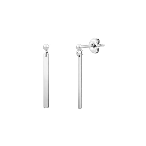 Mini Skinny Bar Stud Earrings – J&CO Jewellery