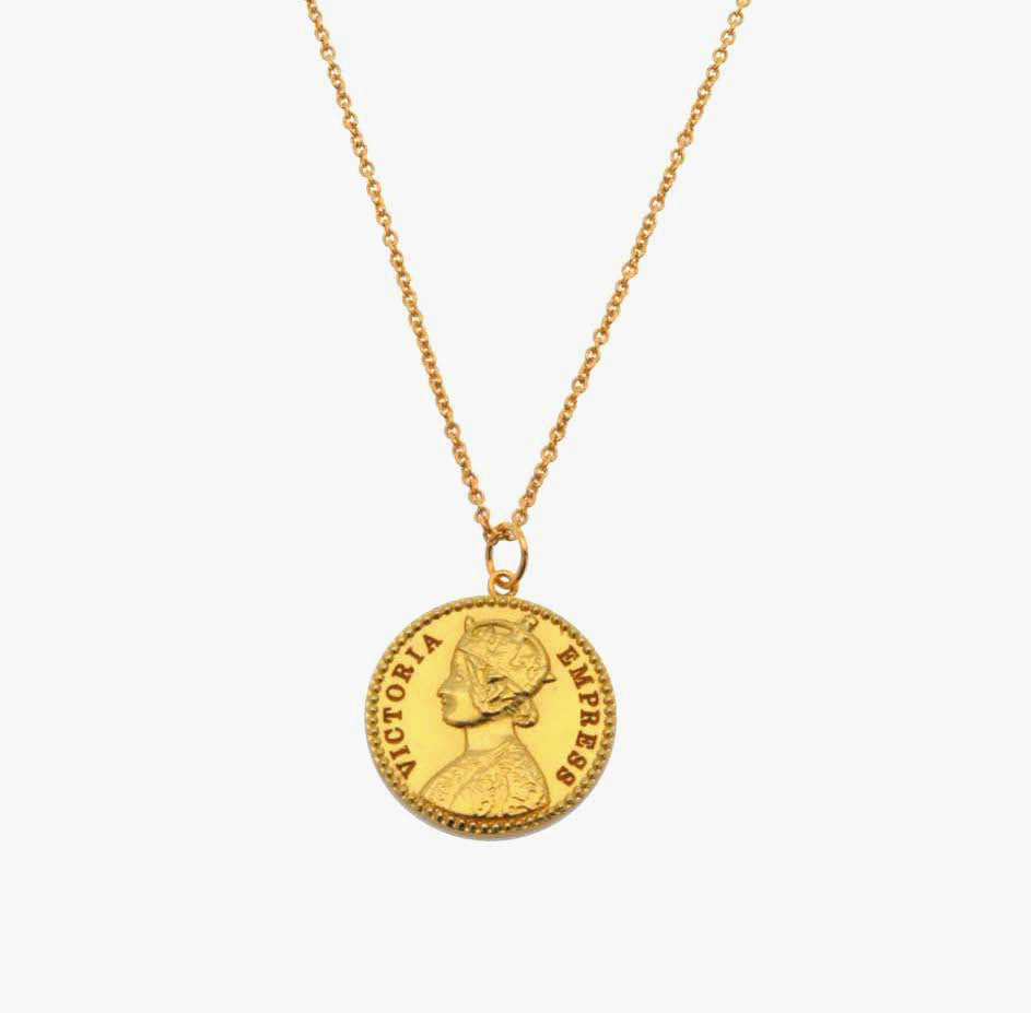 Victoria Coin Necklace