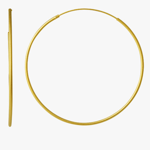 Large Endless Hoop Earrings – J&CO Jewellery