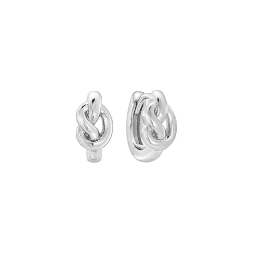 Love Knot Huggie Earrings – J&CO Jewellery