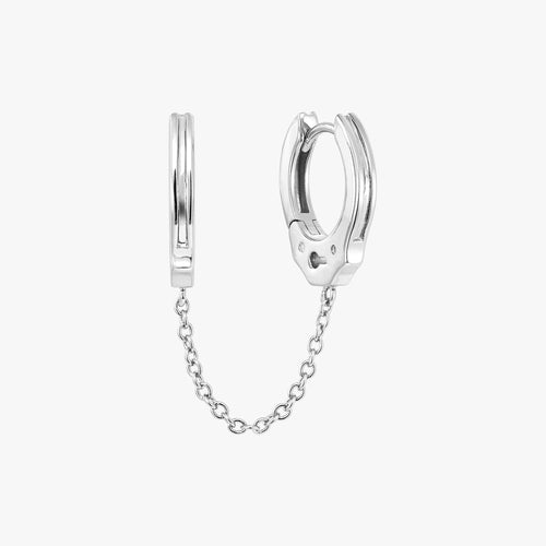 Partner in Crime Chain Huggie Earring