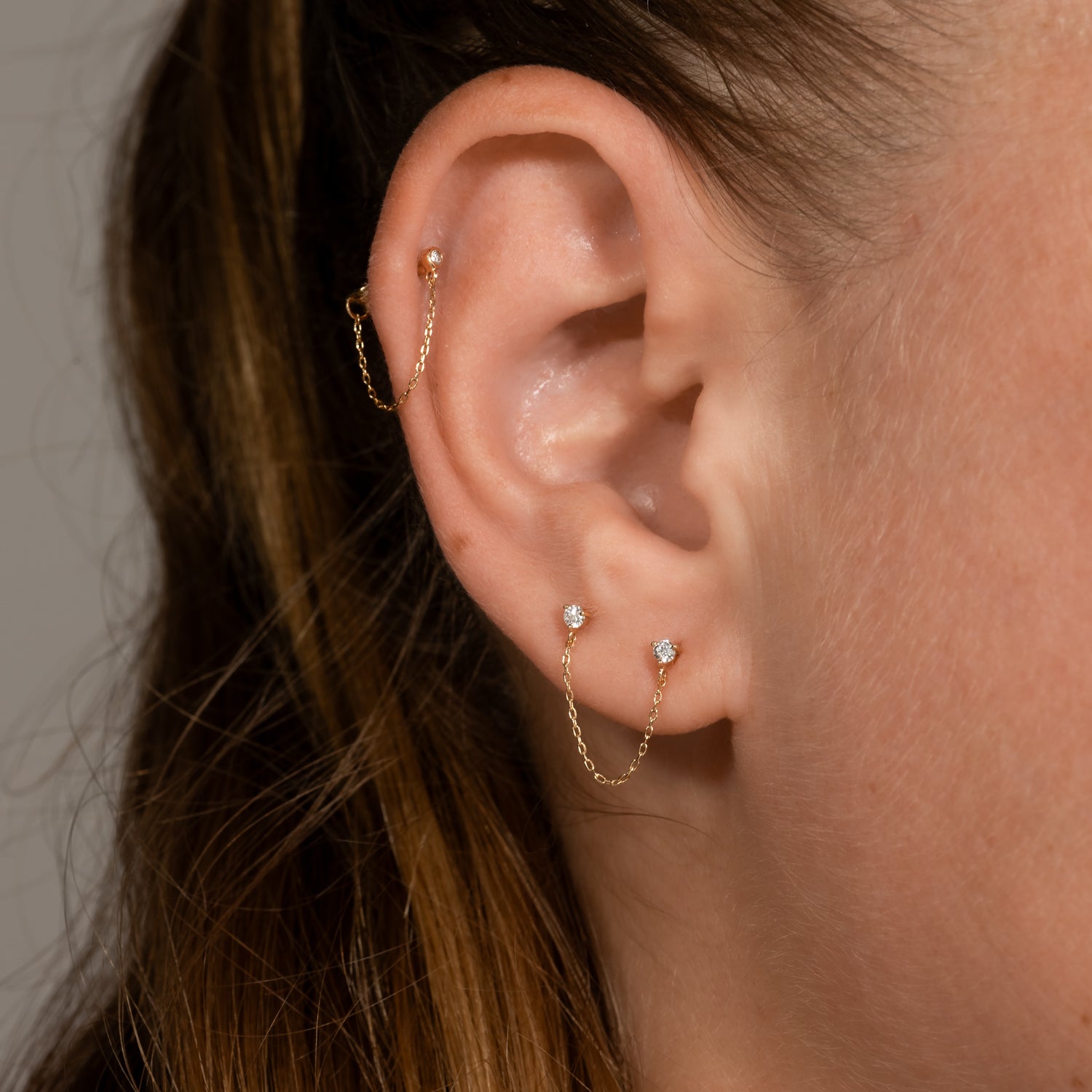 14K Solid Gold Ball Stud Earrings 3mm – J&CO Jewellery