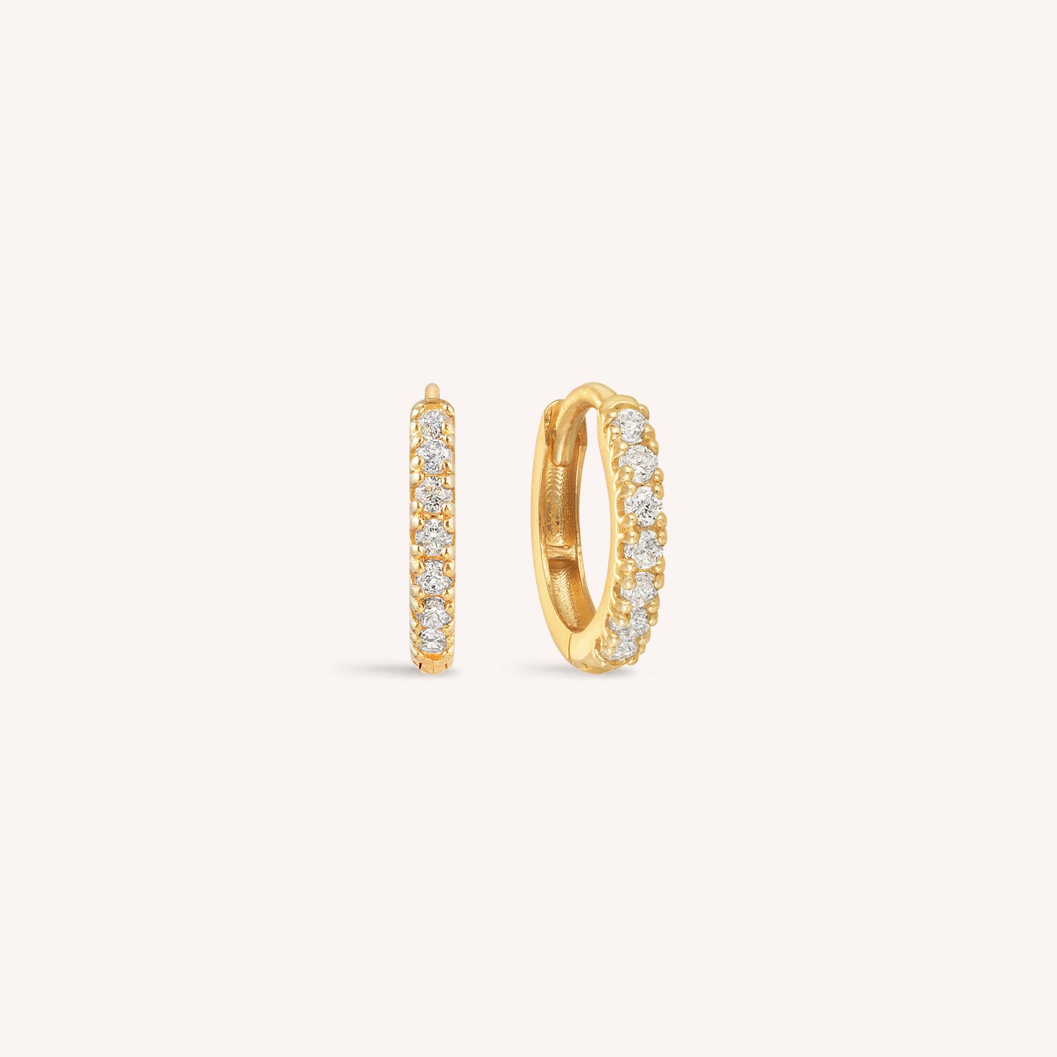 Color:Yellow Gold|Option:Pair