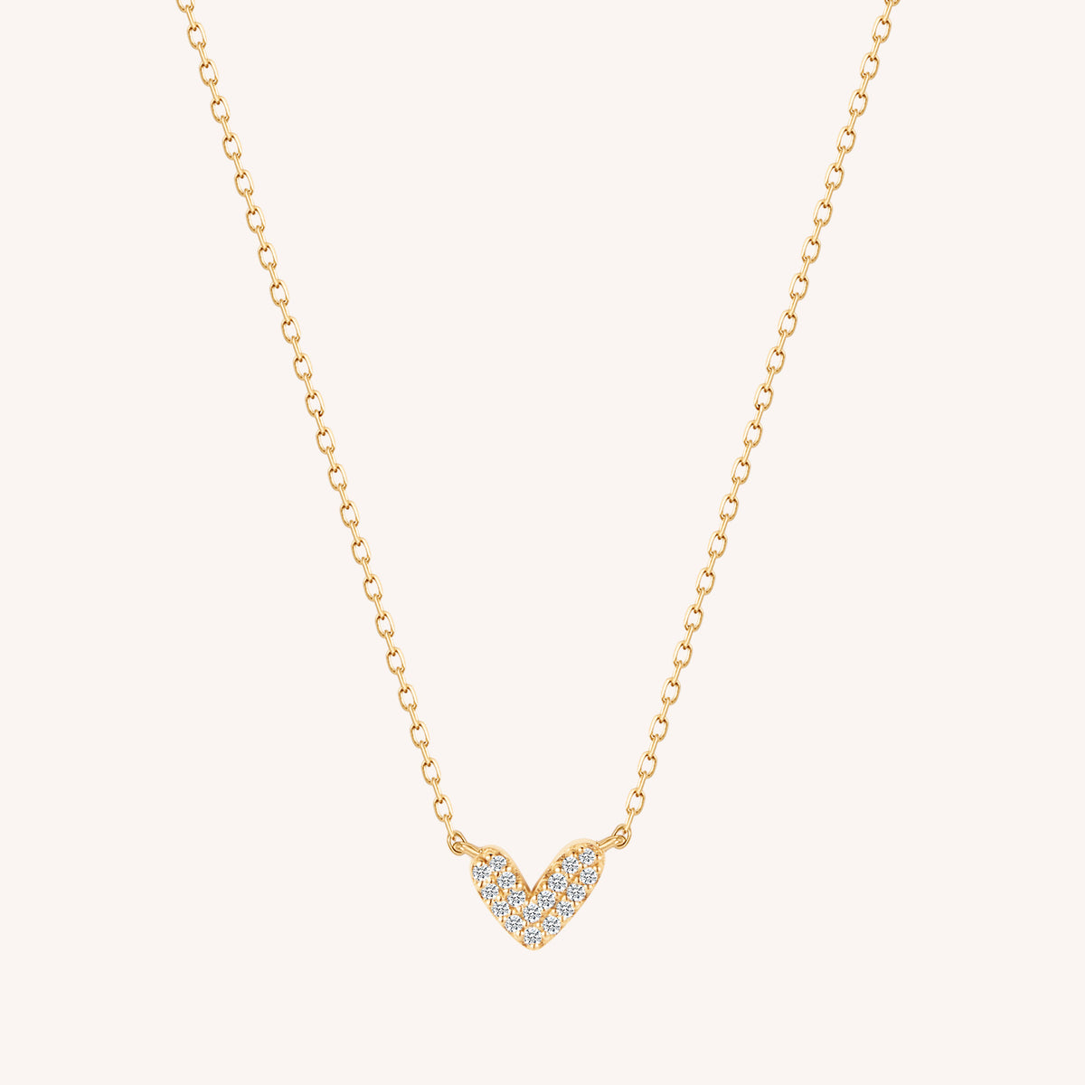 14K Solid Gold AdmireMe Diamond Necklace – J&CO Jewellery