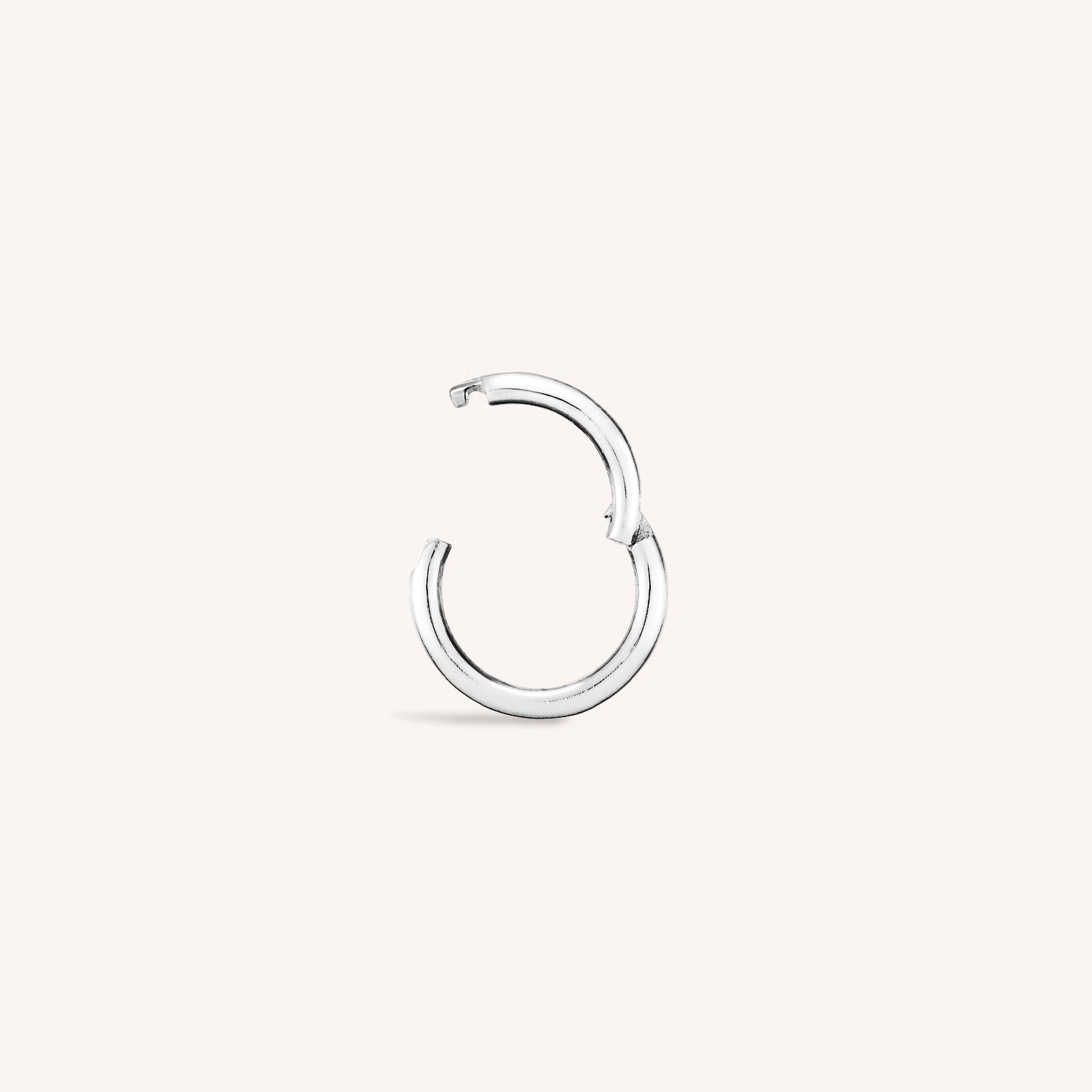 14KT Yellow Gold Oval 6mm Wide Hoop Earrings 30mm – LSJ