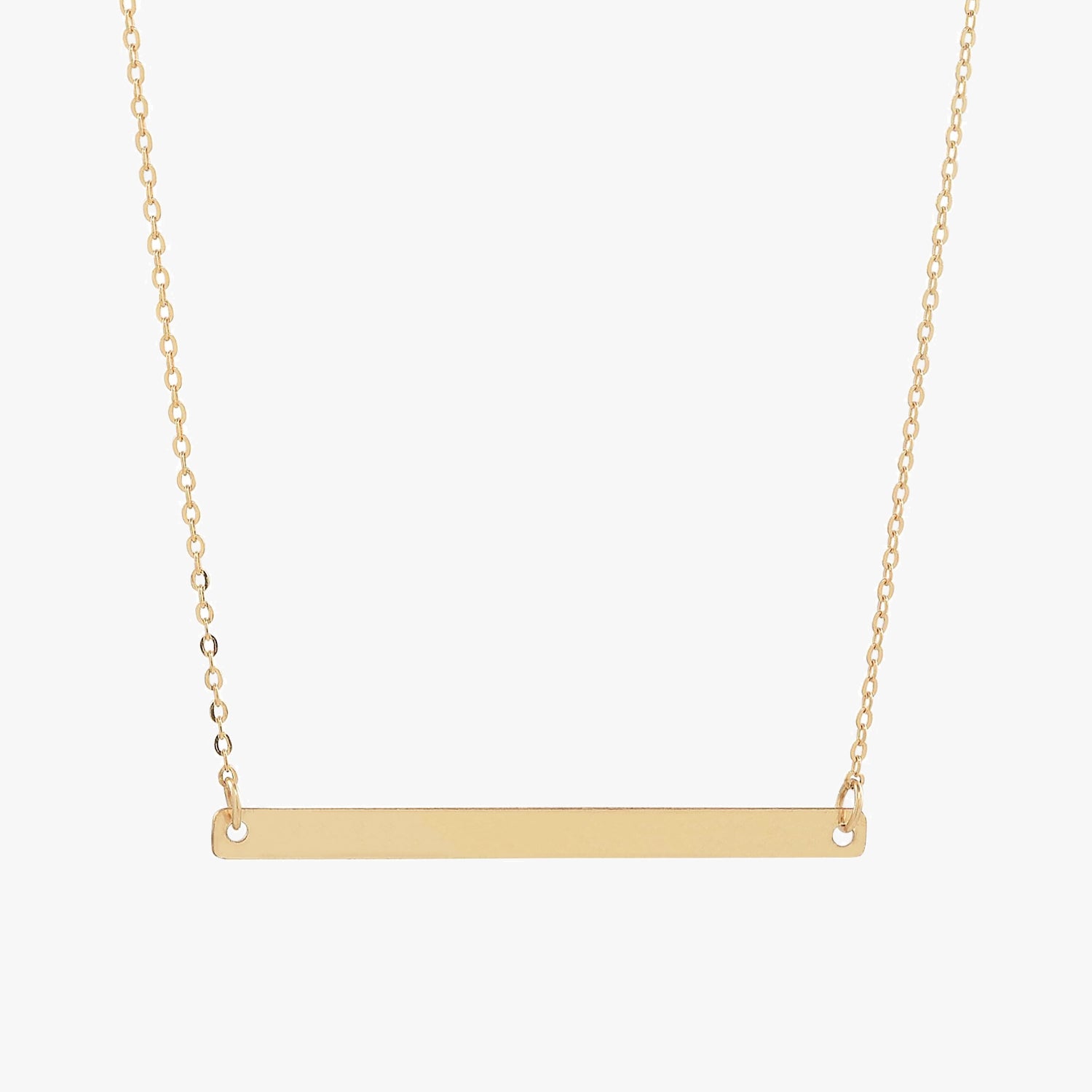 Sleek Bar Necklace