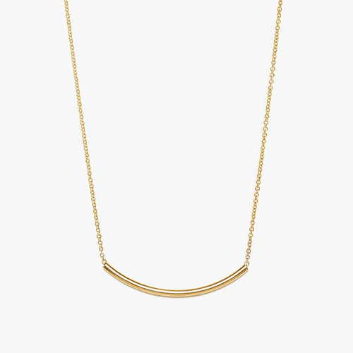 Chic Curve Bar Necklace