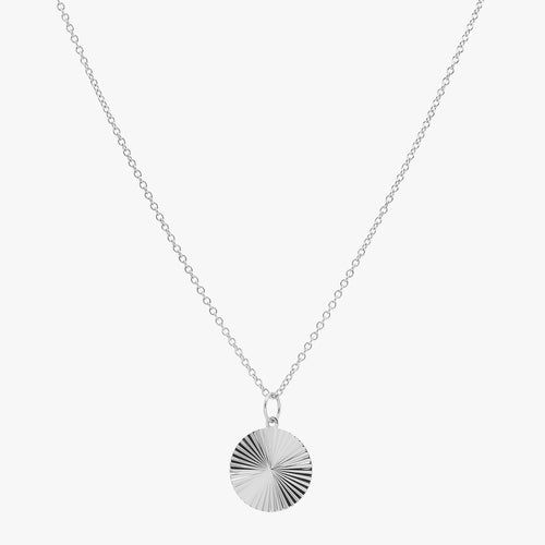 Sunbeam Disc Necklace