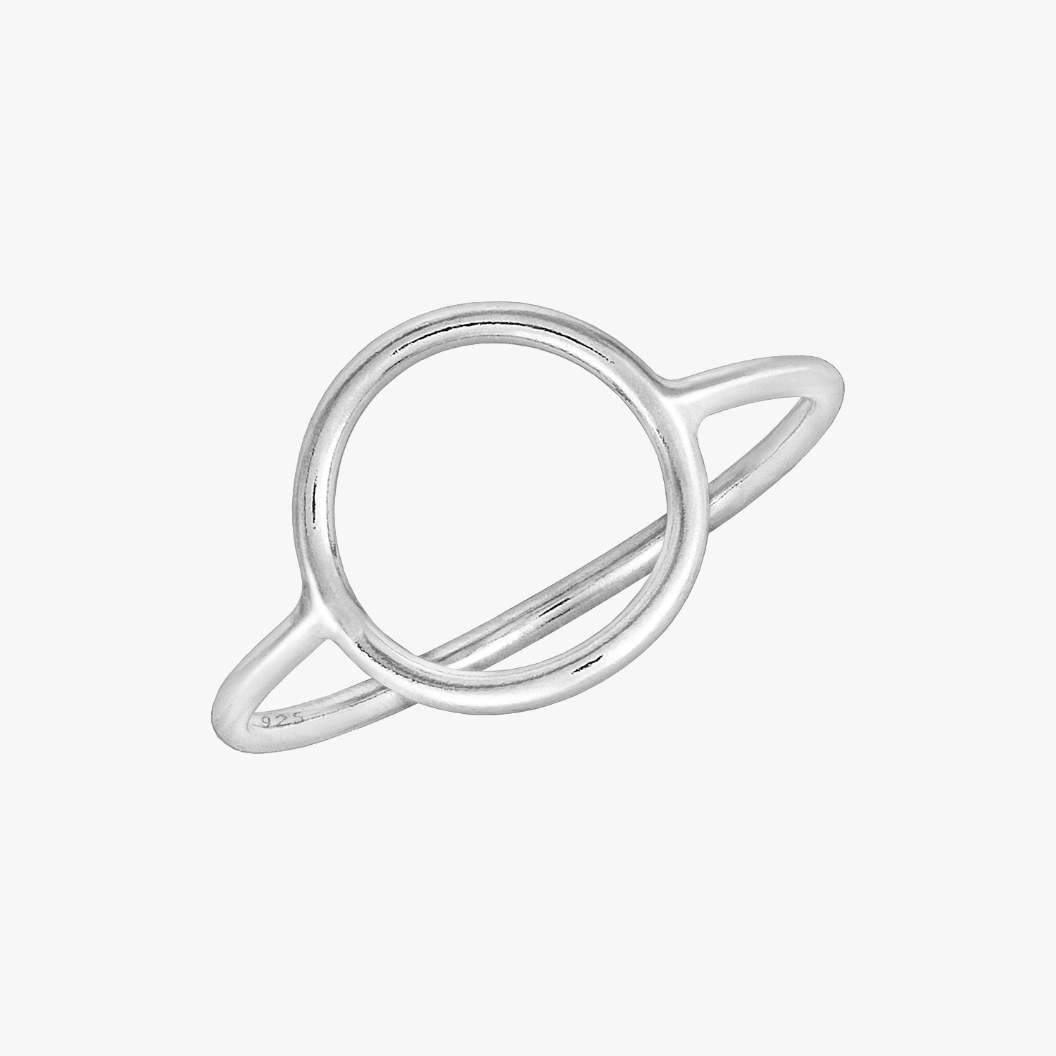 Perfect Circle Ring Silver