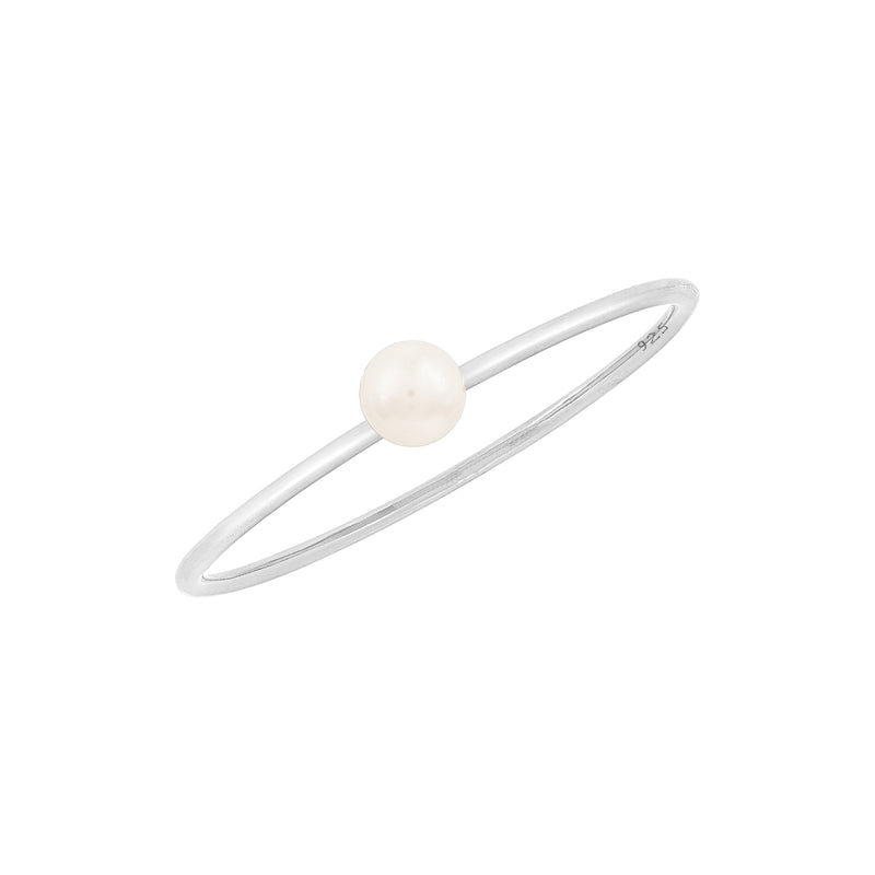 Mini Pearl Ring Silver – J&CO Jewellery