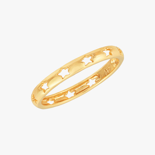 Twinkle Starry Ring Gold