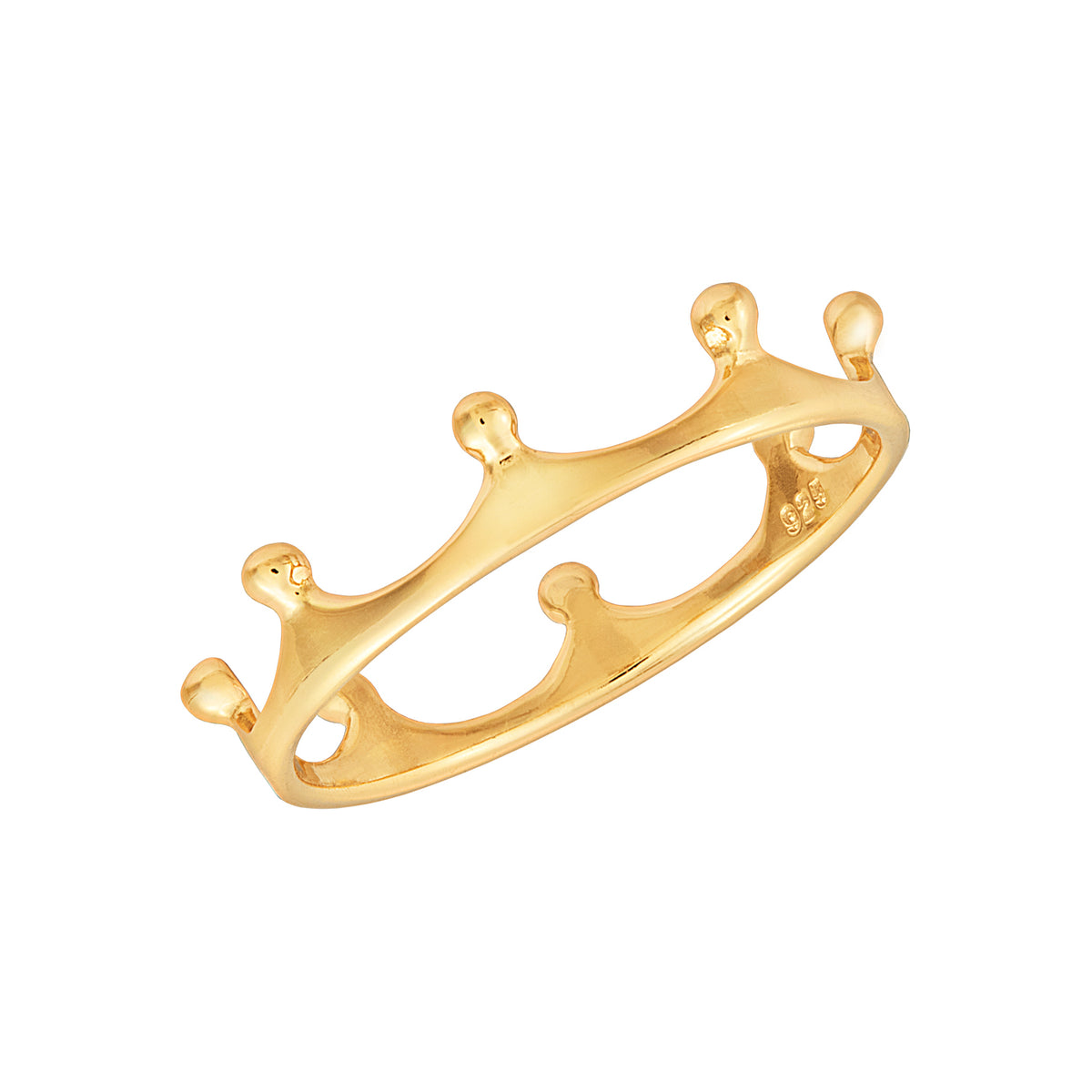 Crown Ring Gold – J&CO Jewellery