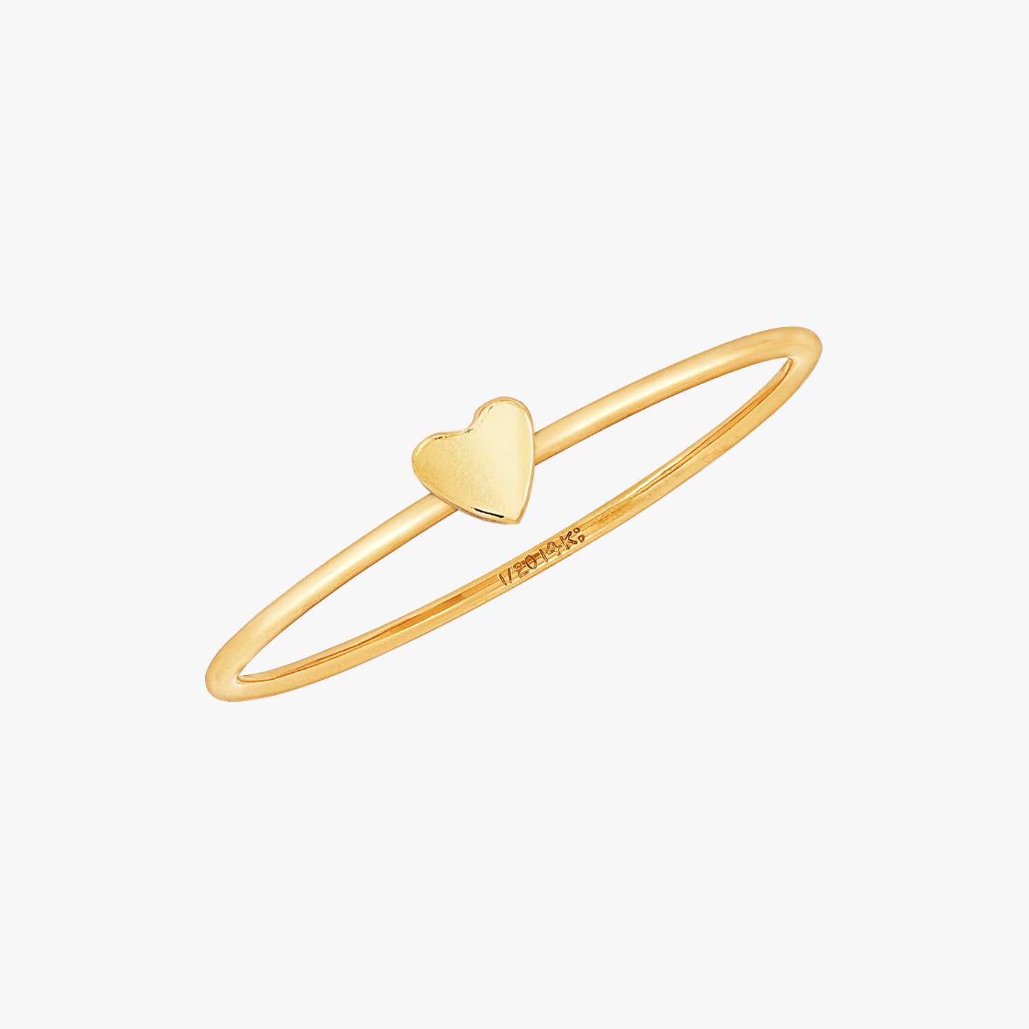 Little Gold Heart Ring – J&CO Jewellery