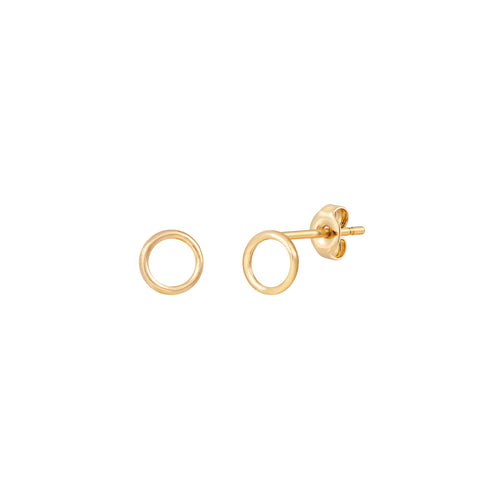 Chic Circle Stud Earrings – J&CO Jewellery