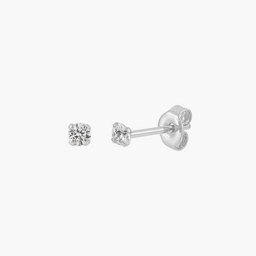 Sparkly CZ Stud Earrings