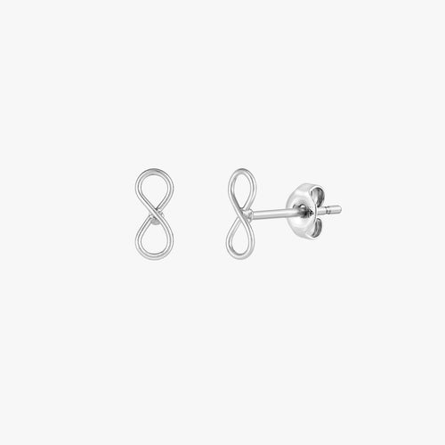 Infinity Love Stud Earrings