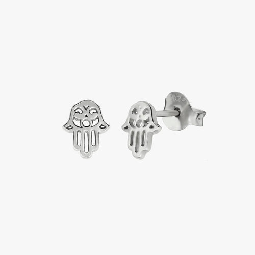 Hamsa Stud Earrings