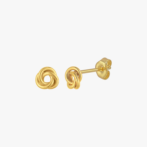 Mini Love Knot Stud Earrings