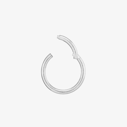 Classic Sterling Silver Clicker Ring 8mm