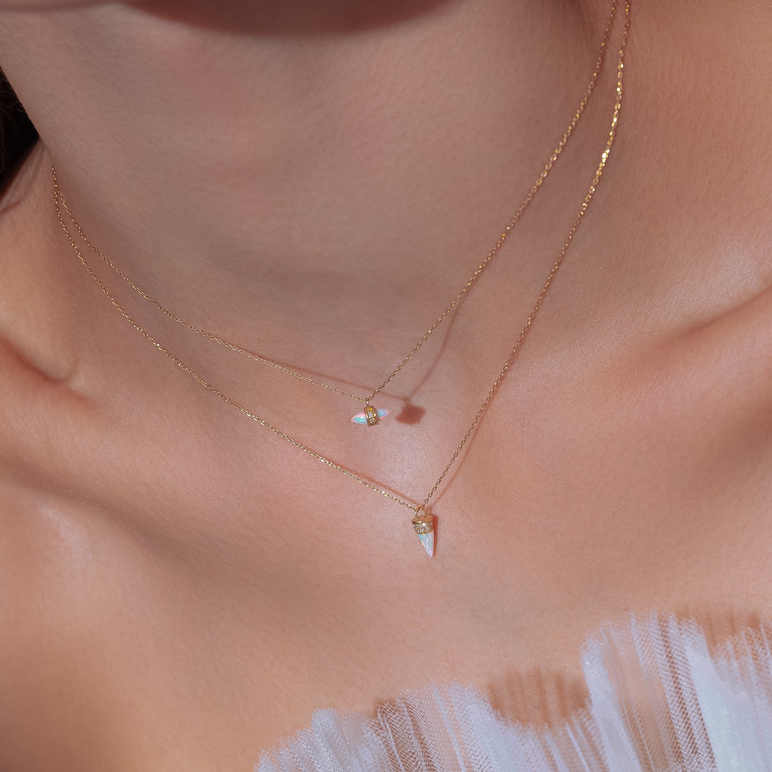 Irregular shape Rose gold necklace• 18 carats solid rose gold necklace with  an irregular shape pendant ✨ Statement of pure elegance… | Instagram