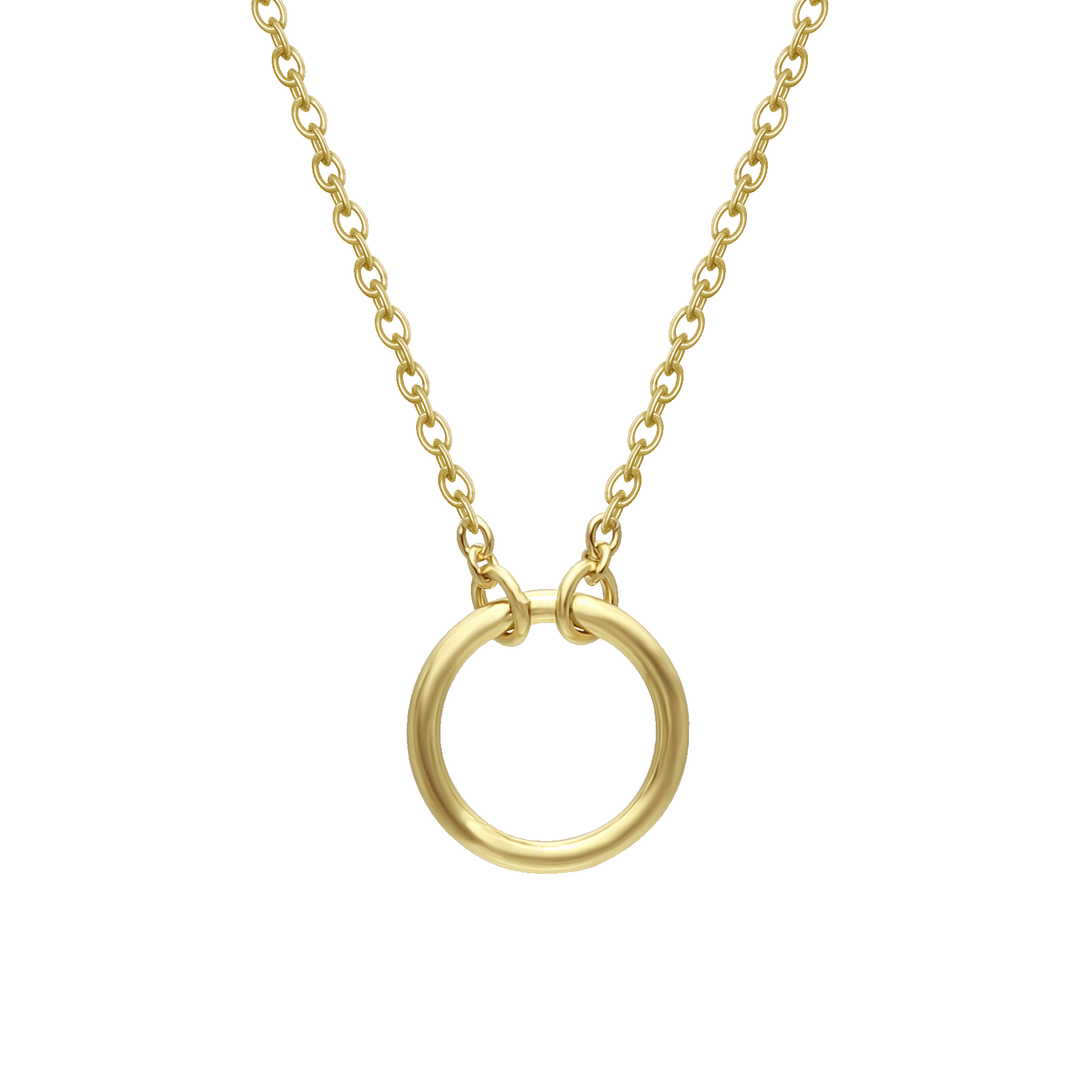 Minimal Circle Necklace