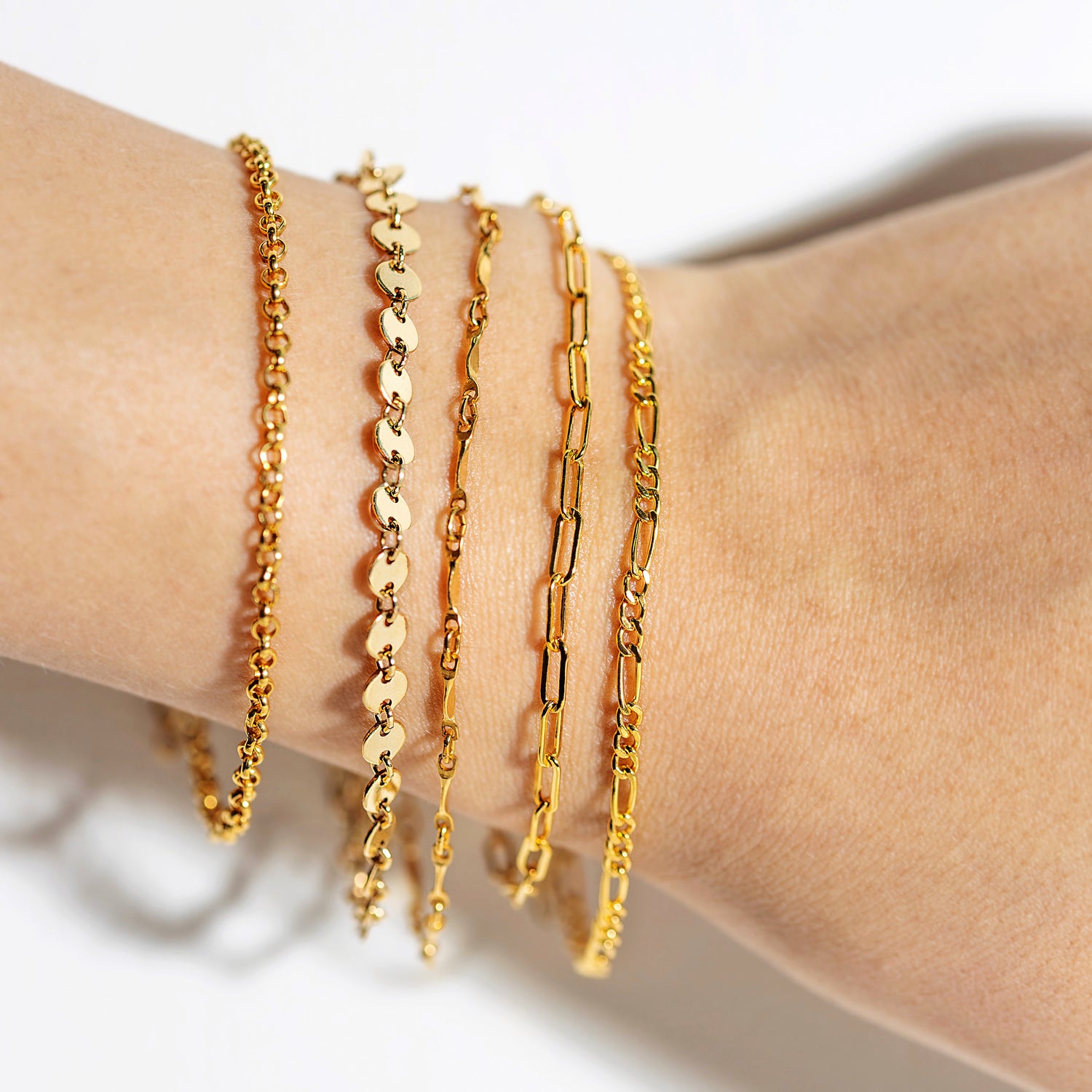 Everyday Gold Bracelet, Thin Gold Bracelet, Dainty Bracelet, Gold Chain  Bracelet, Delicate Sparkle Bracelet, 14K Gold Bracelets for Women -   Canada