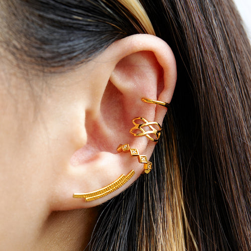 Curve Bar Ear Climber