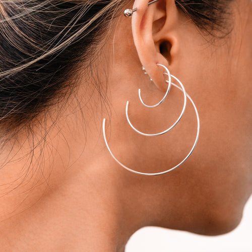 Editor Large Hoop Earrings 38mm