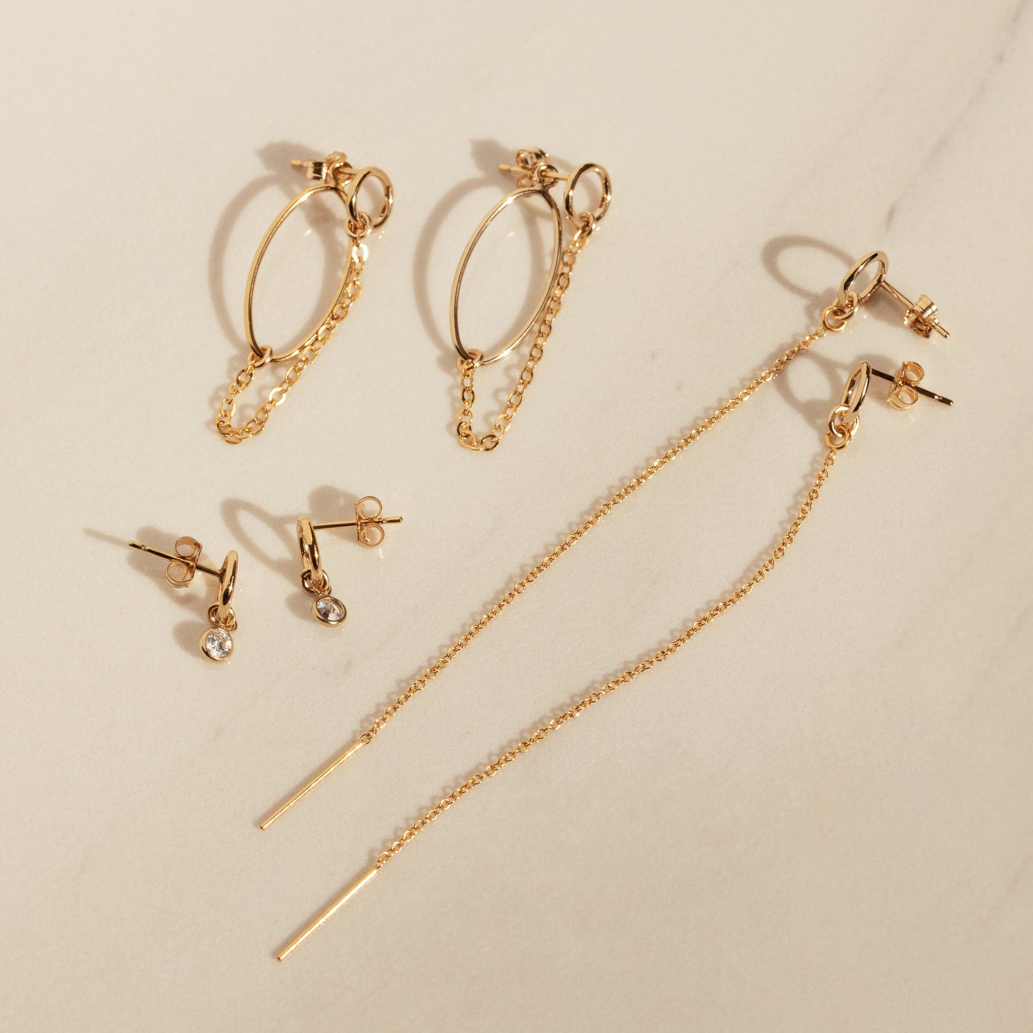 Circle Links Chain Ear Jacket – J&CO Jewellery