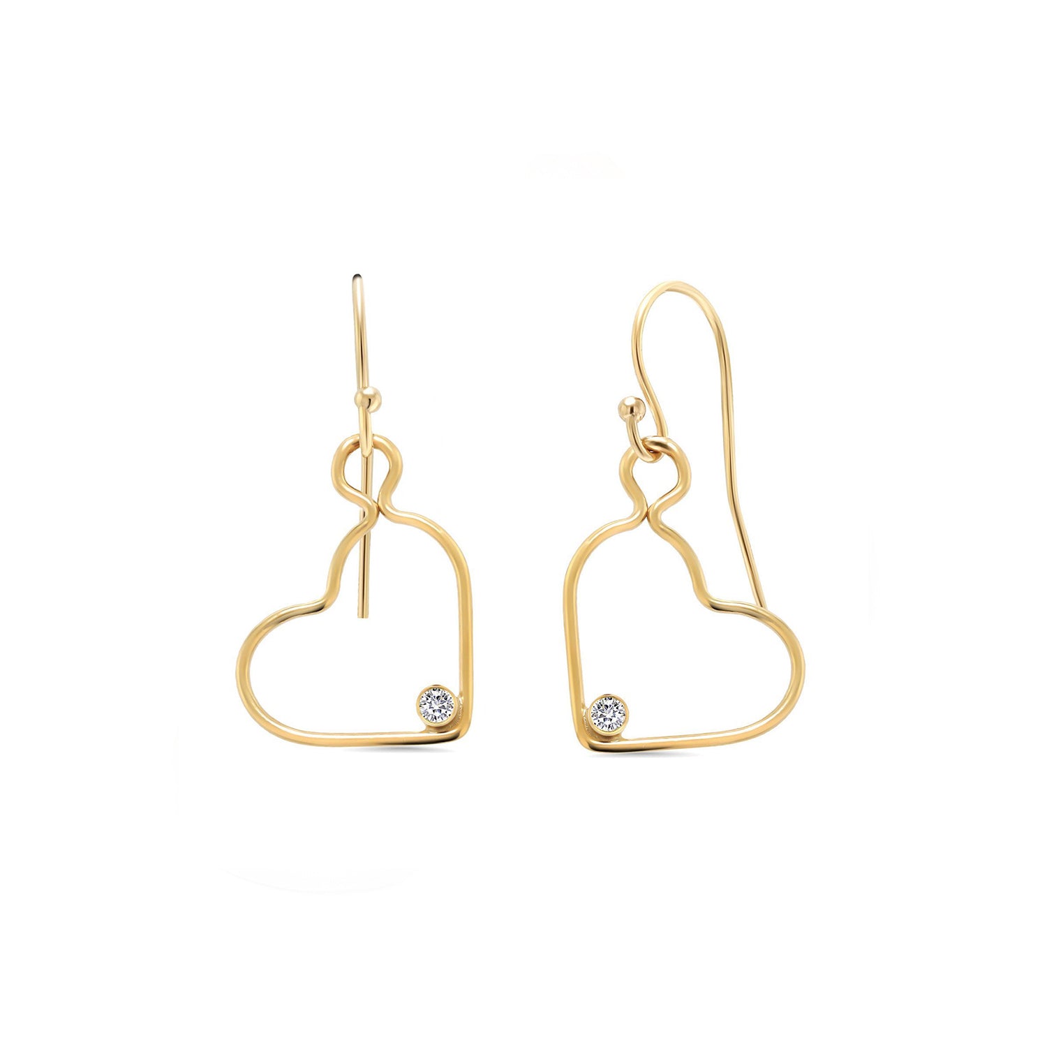 J&CO Jewellery Minimal Pearl Drop Earrings