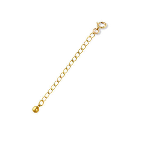 14K ROSE GOLD FILLED 1 2 3 4 Inches Extension Chain Add to Your Necklace or  Bracelet Spring Clasp Necklace Extender Chain 
