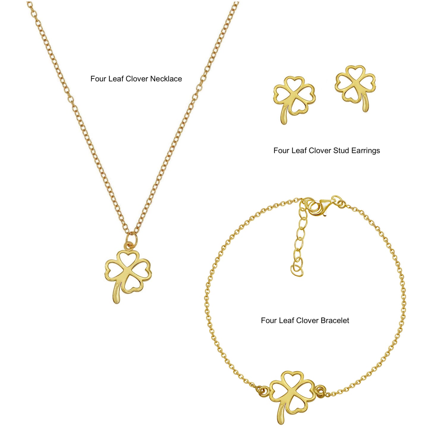 Four Leaf Clover Necklace – J&CO Jewellery