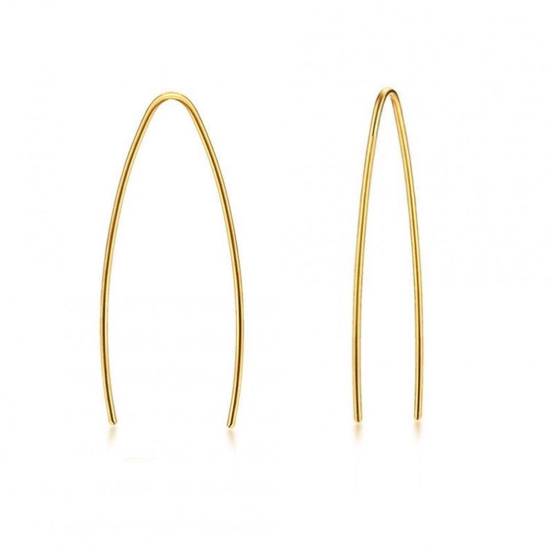 Arc Line Three-Dimensional Geometry Simple Atmosphere Leisure Business  Women′ S Gold and Silver Two-Color Earrings - China Geometric Arc Line  Stereo Earrings and Women's Casual Business Atmosphere Earrings price |  Made-in-China.com