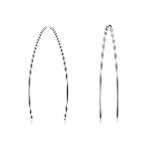 Arc Line Earrings