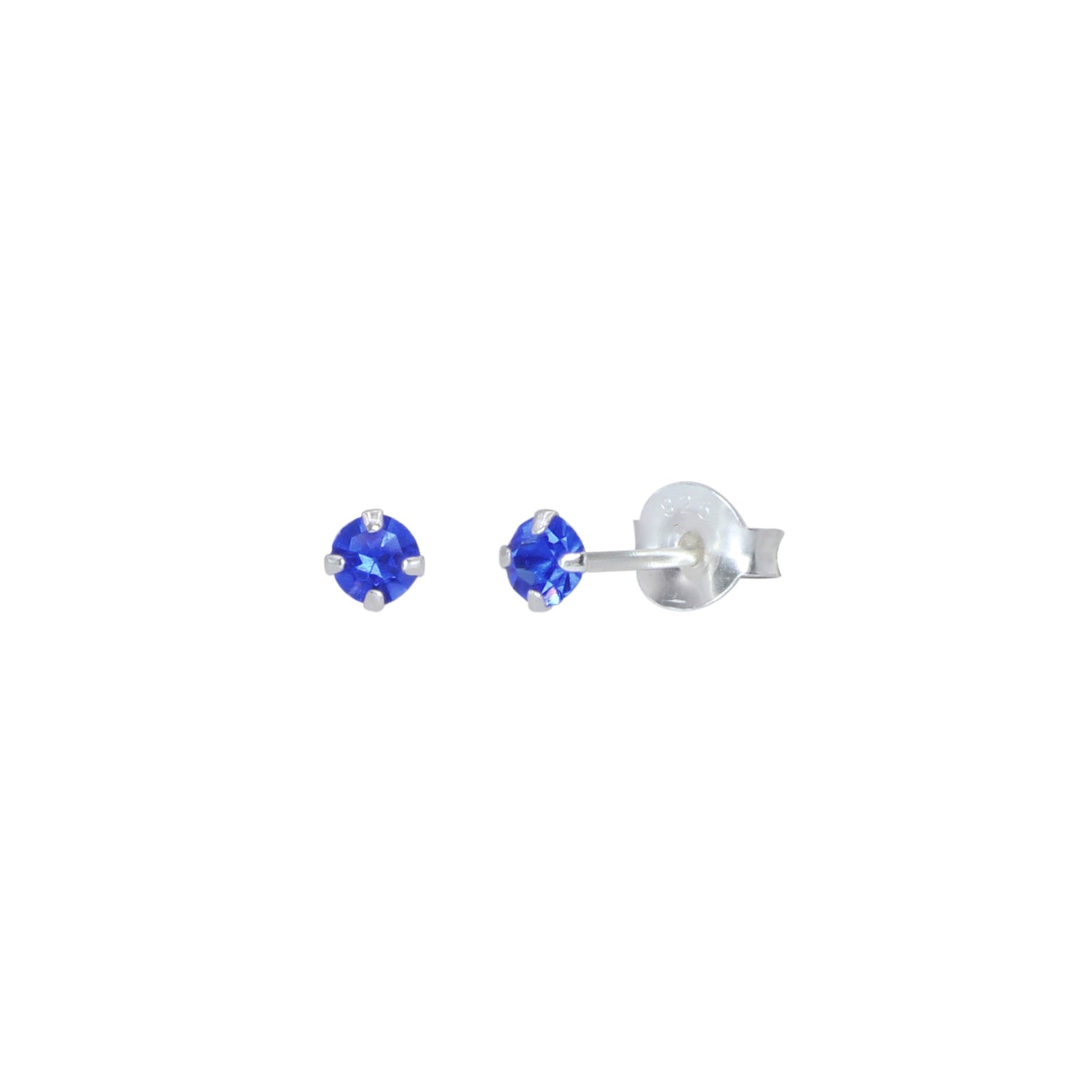 Sparkly Tiny Stud Earrings 2.5mm