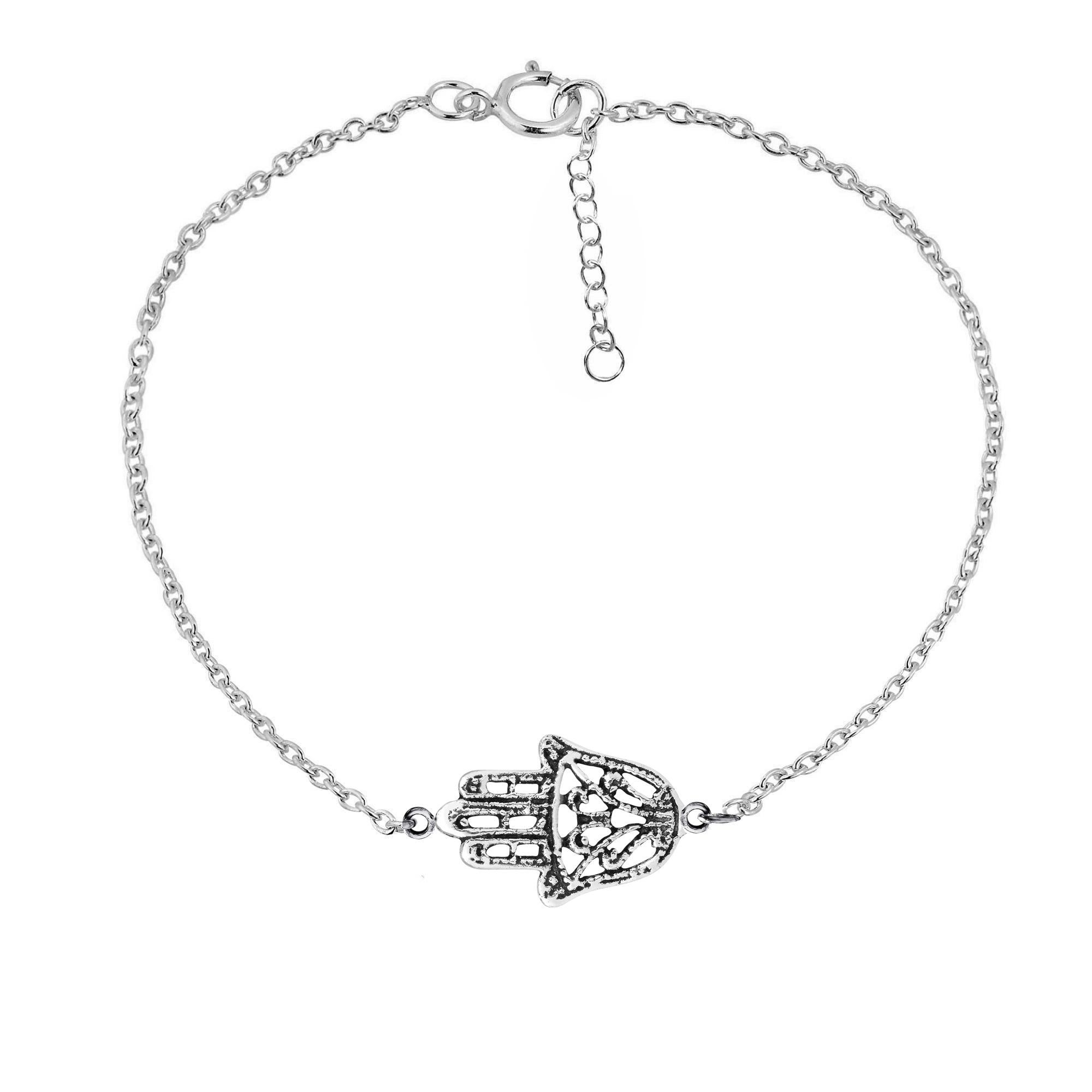 Hamsa Filigree Bracelet