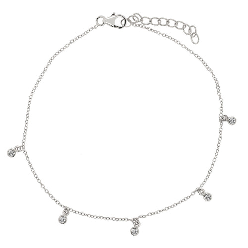 Shaker Bezel Anklet