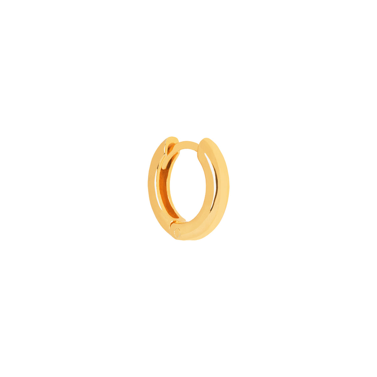 (Single) Luxe Simple Huggie Hoop – J&CO Jewellery