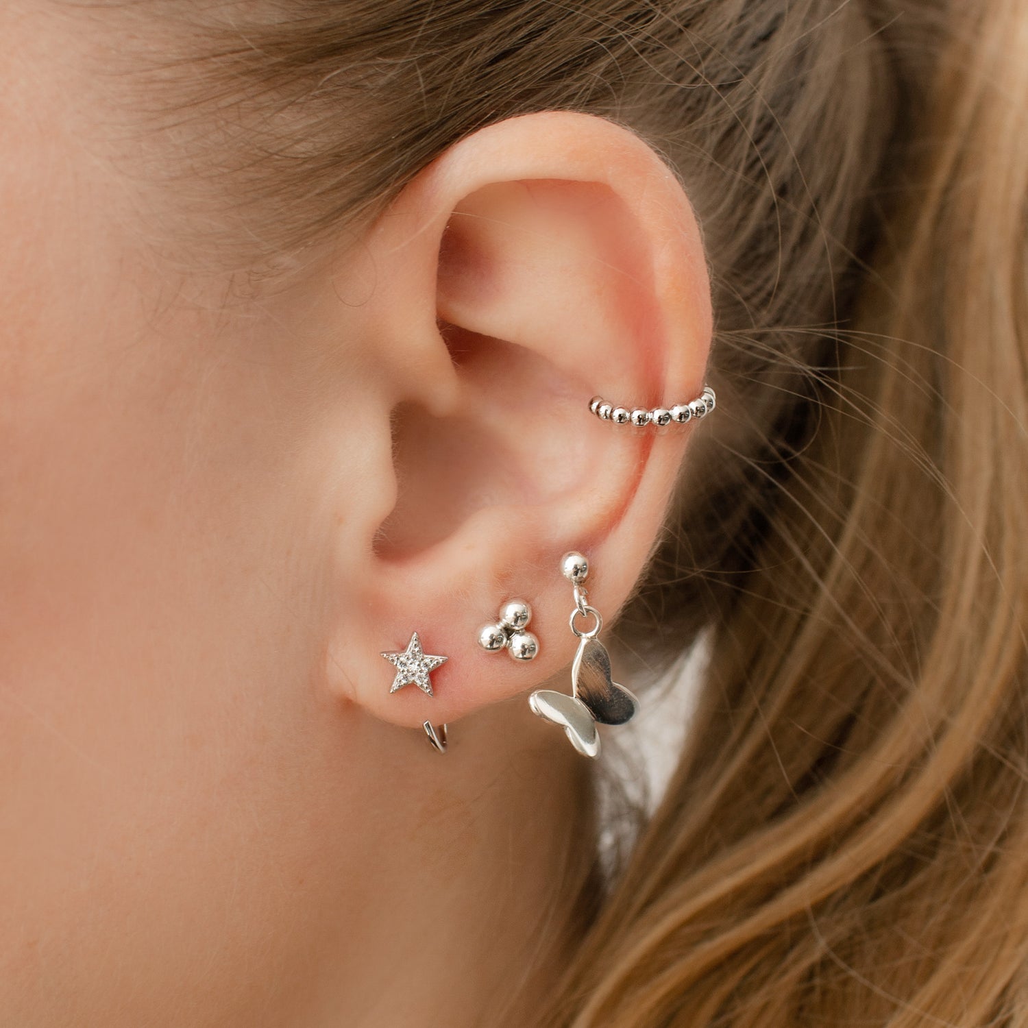 Mini Double Ball Stud Earrings – J&CO Jewellery