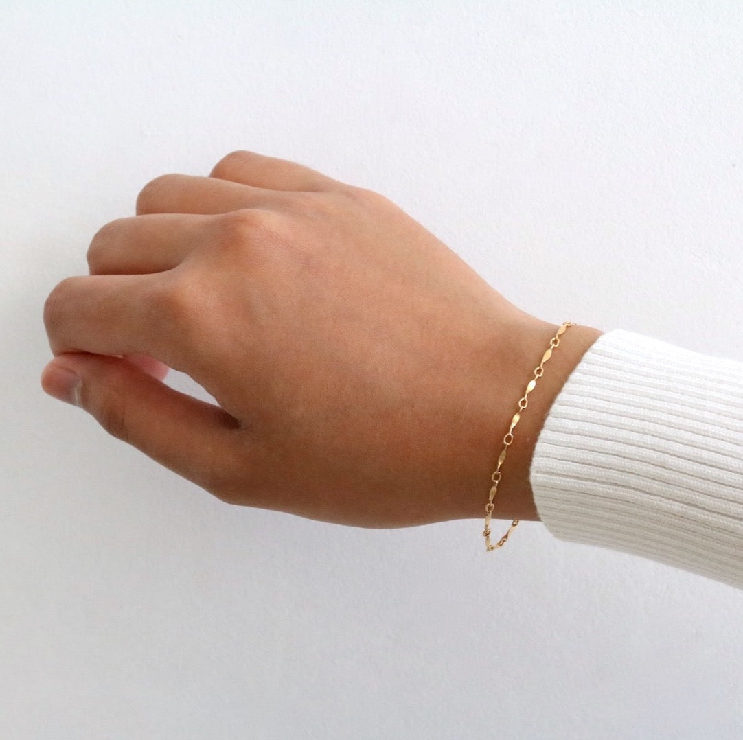 Tess Gold Chain Bracelet